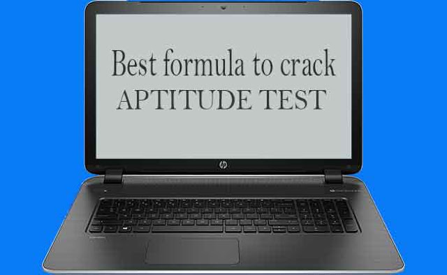 Basic Formula to Crack Aptitude Test