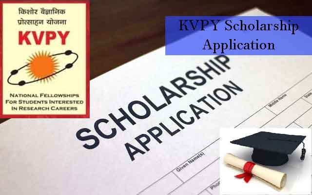 kvpy scholarship application