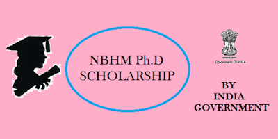 NBHM Ph.D Scholarship