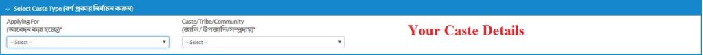 SC ST OBC Caste Certificate Online Application in 5 Easy Step